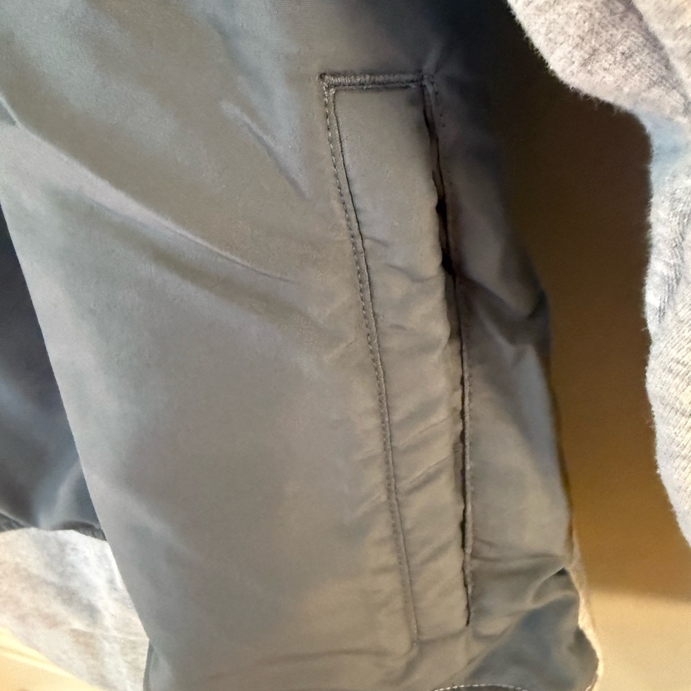 Champion Colorblock Gray Zip Hoodie Jacket Men’s Small – Nylon Panel - Picture 3 of 8